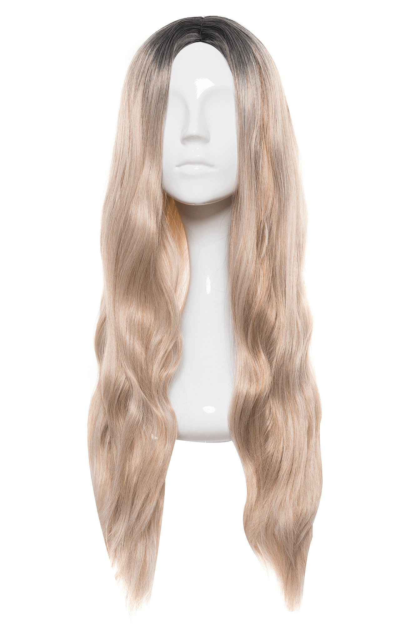 Peruca nely ombre blond
