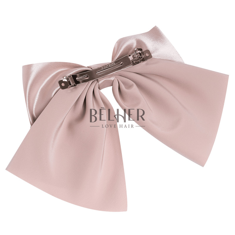 Hair Clip With Nude Bow Hair Clip With Nude Bow