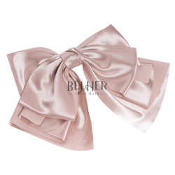Hair Clip With Nude Bow Hair Clip With Nude Bow