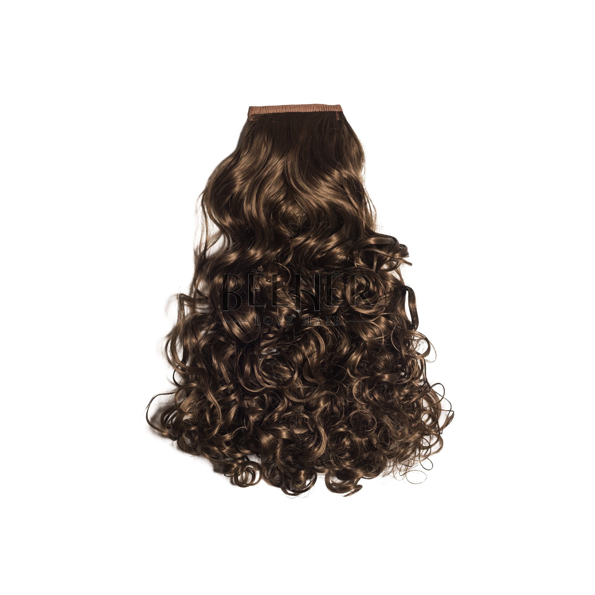 Coada Par Cret Saten Deschis