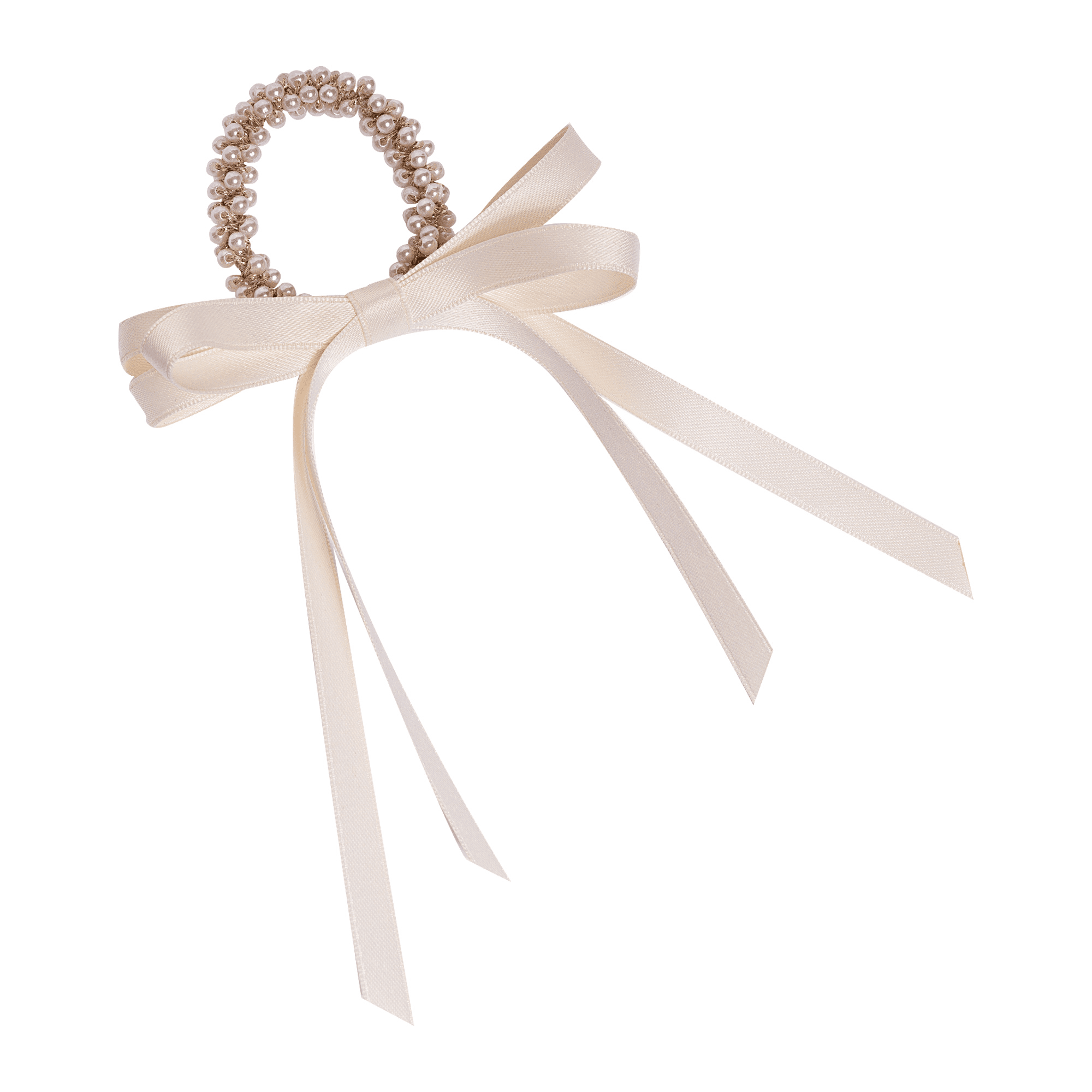 Elastic perle funda alba