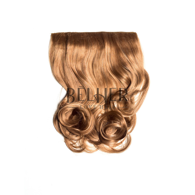 Blond Miere Tresa Clip-On Ondulat Blond Miere Tresa Clip-On Ondulat