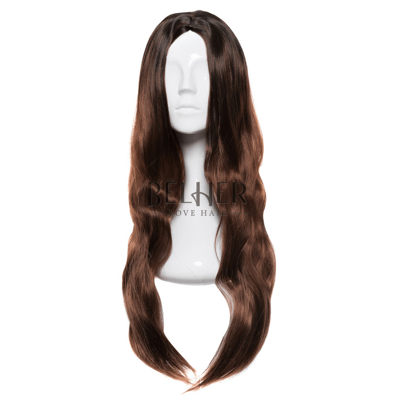 Synthetic fiber wig THALIA Copper