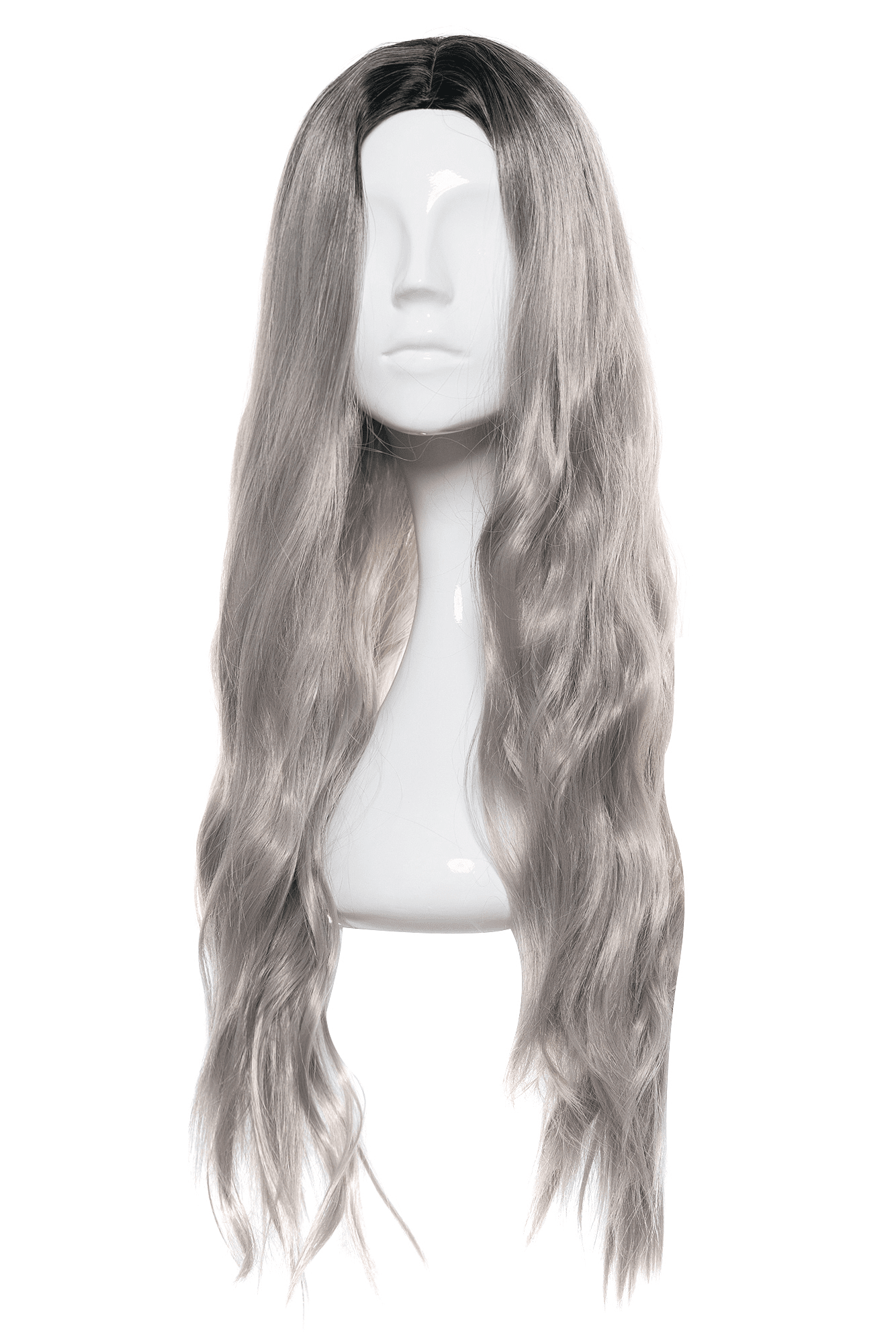 Peruca nely ombre grey