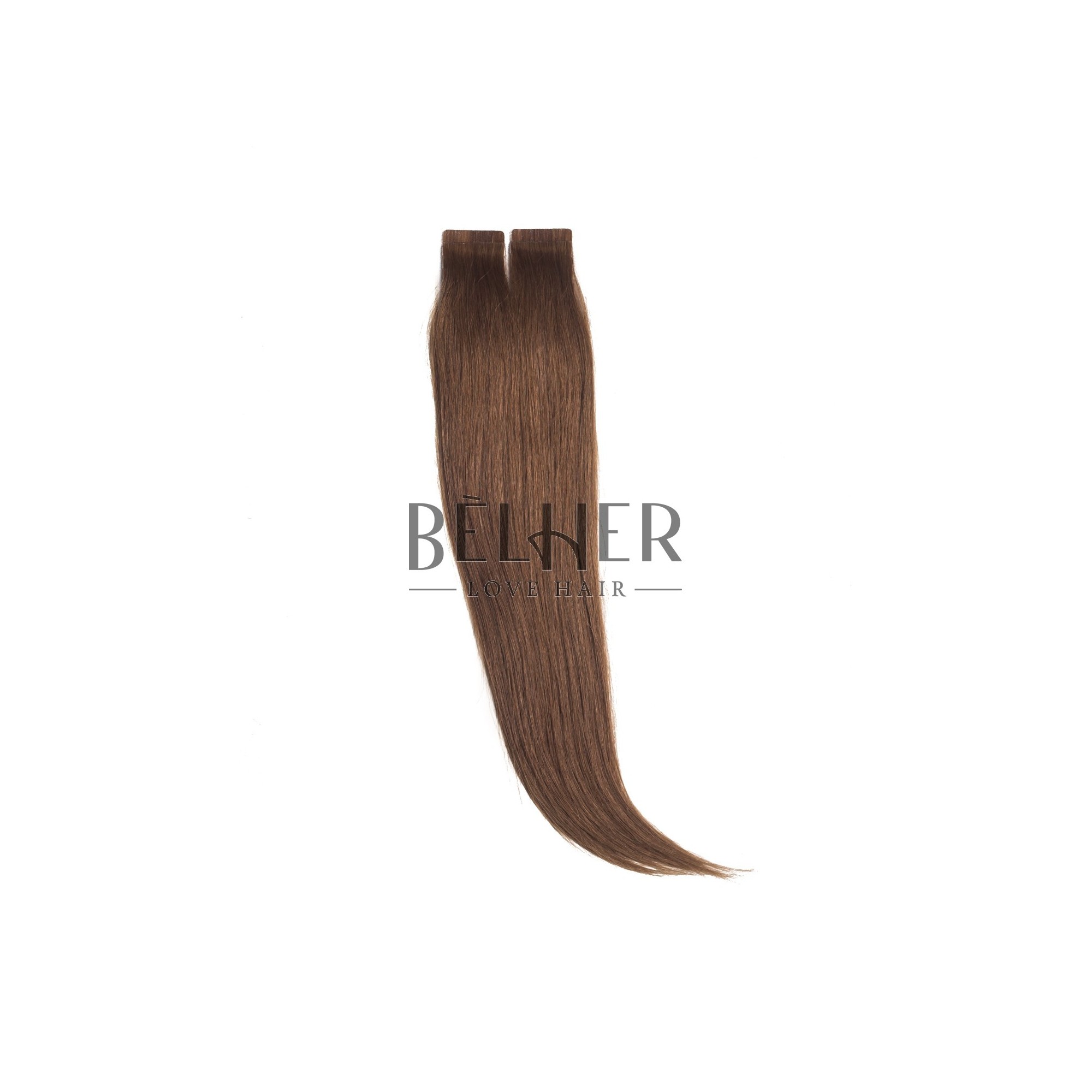 Extensii tape-on premium saten natural