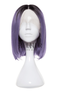 Natural wig AMELIA Purple