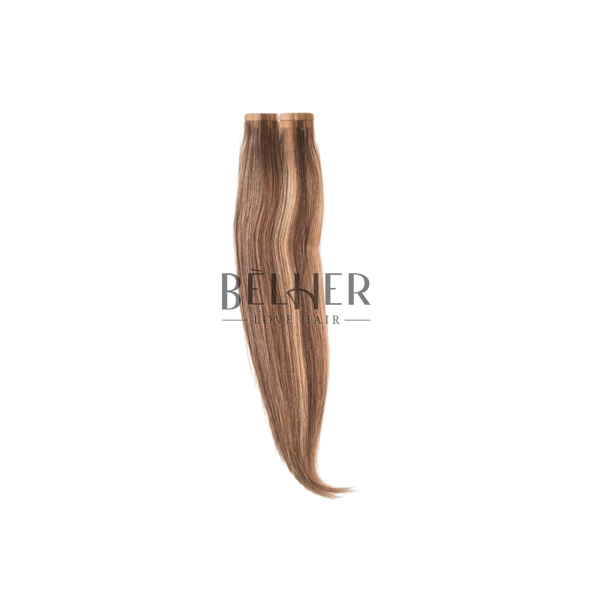 Extensii tape-on premium saten cu suvite