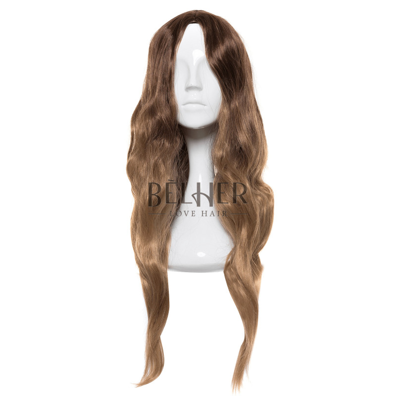 Synthetic fiber wig on sale