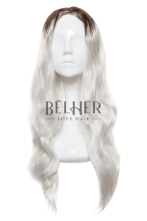 Synthetic Fiber wig NELY Platinum Blonde