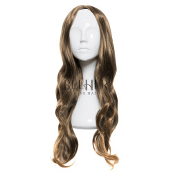 Synthetic Fiber Wig NELY Brown Synthetic Fiber Wig NELY Brown