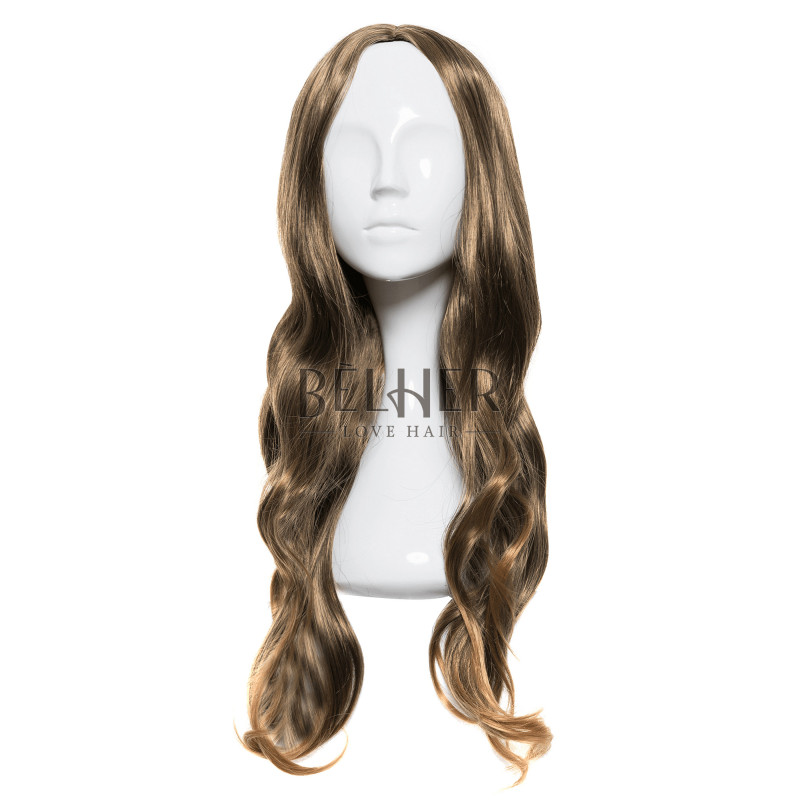 Synthetic Fiber Wig NELY Brown Synthetic Fiber Wig NELY Brown