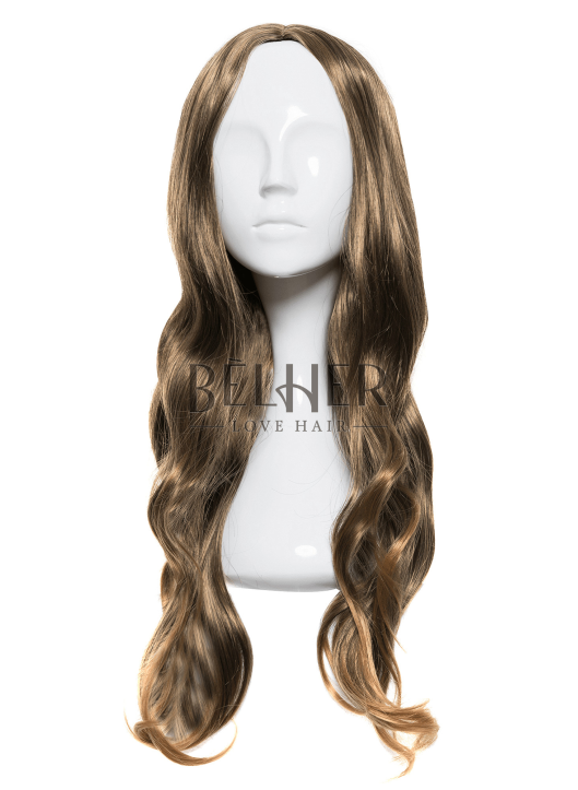Synthetic Fiber Wig NELY Brown