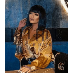 Special fiber wig DEEA Natural Black Special fiber wig DEEA Natural Black
