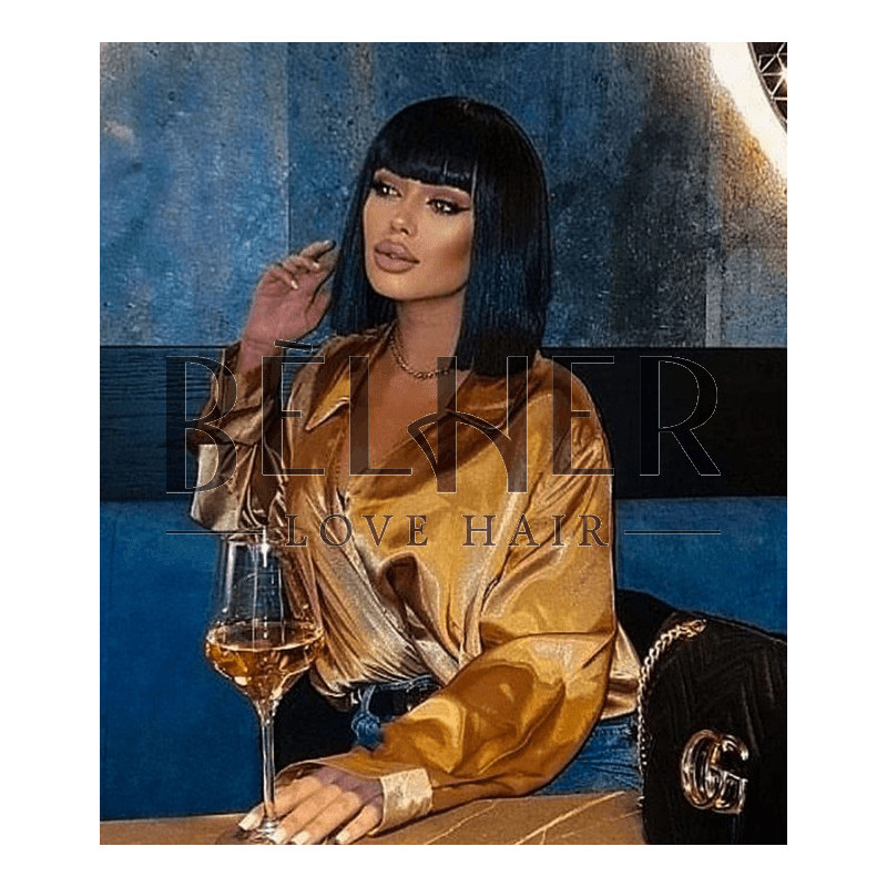 Special fiber wig DEEA Natural Black Special fiber wig DEEA Natural Black