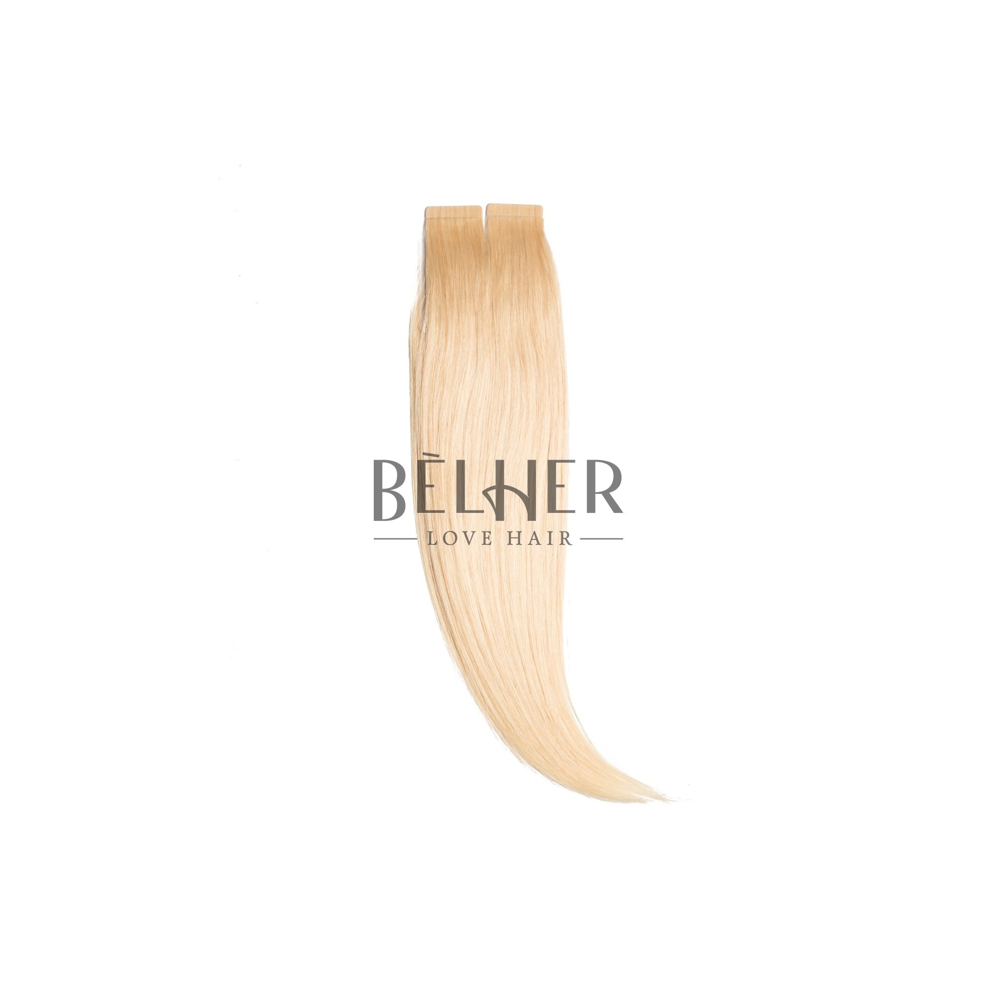 Extensii tape-on premium blond deschis