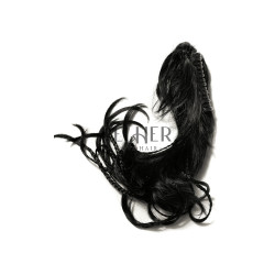 Coc Cleste Cu Codite Impletite Brunet