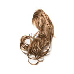 Coc Cleste Cu Codite Impletite Blond Miere