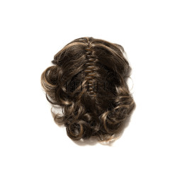 Coc Cleste Par Ondulat Mix Saten Blond