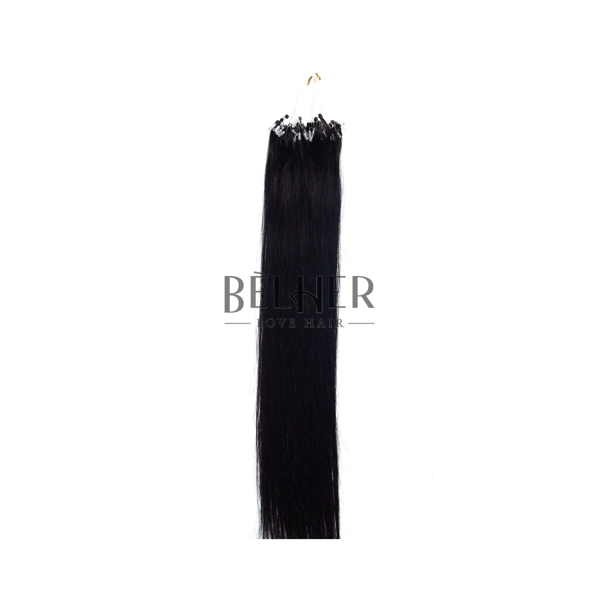 Extensii Microring Premium Negru Intens