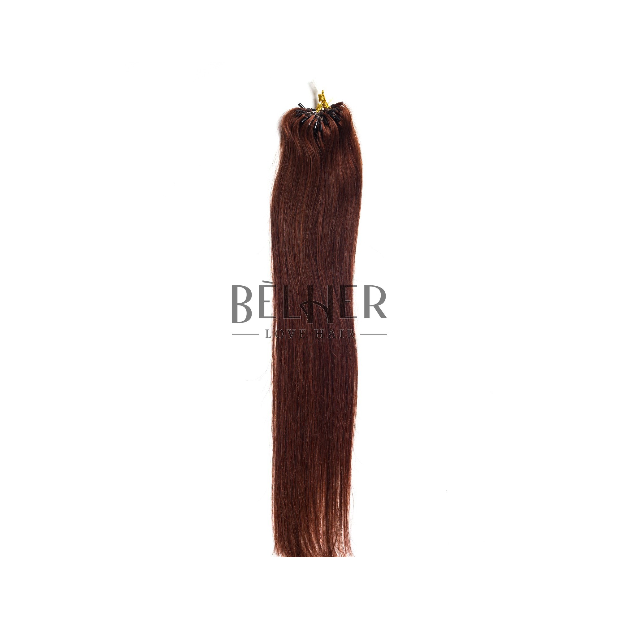 Extensii microring premium saten roscat