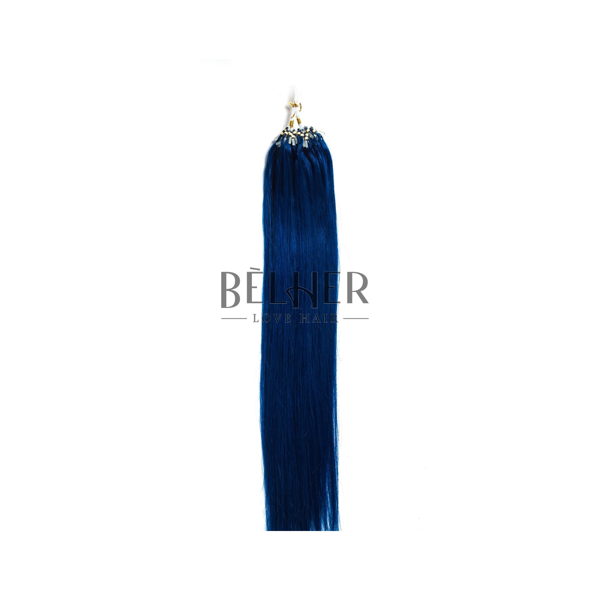 Extensii microring premium albastru