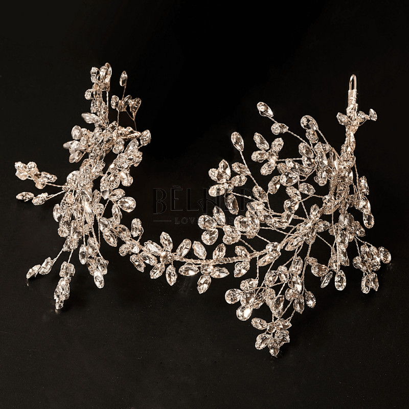Occasion Crown Bride with Crystals L