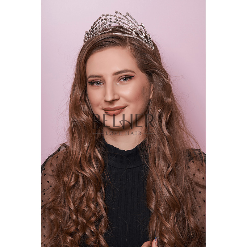 Tiara Crown with Crystals