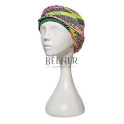 Turban Verde Colorat