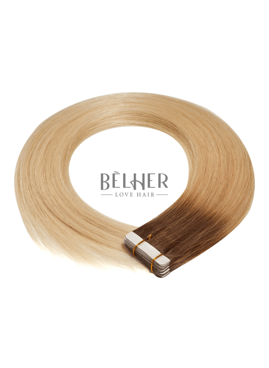 Extensii Tape-On Russian Saten Natural/Blond