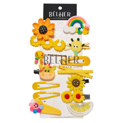 Set Clame Copii Galben