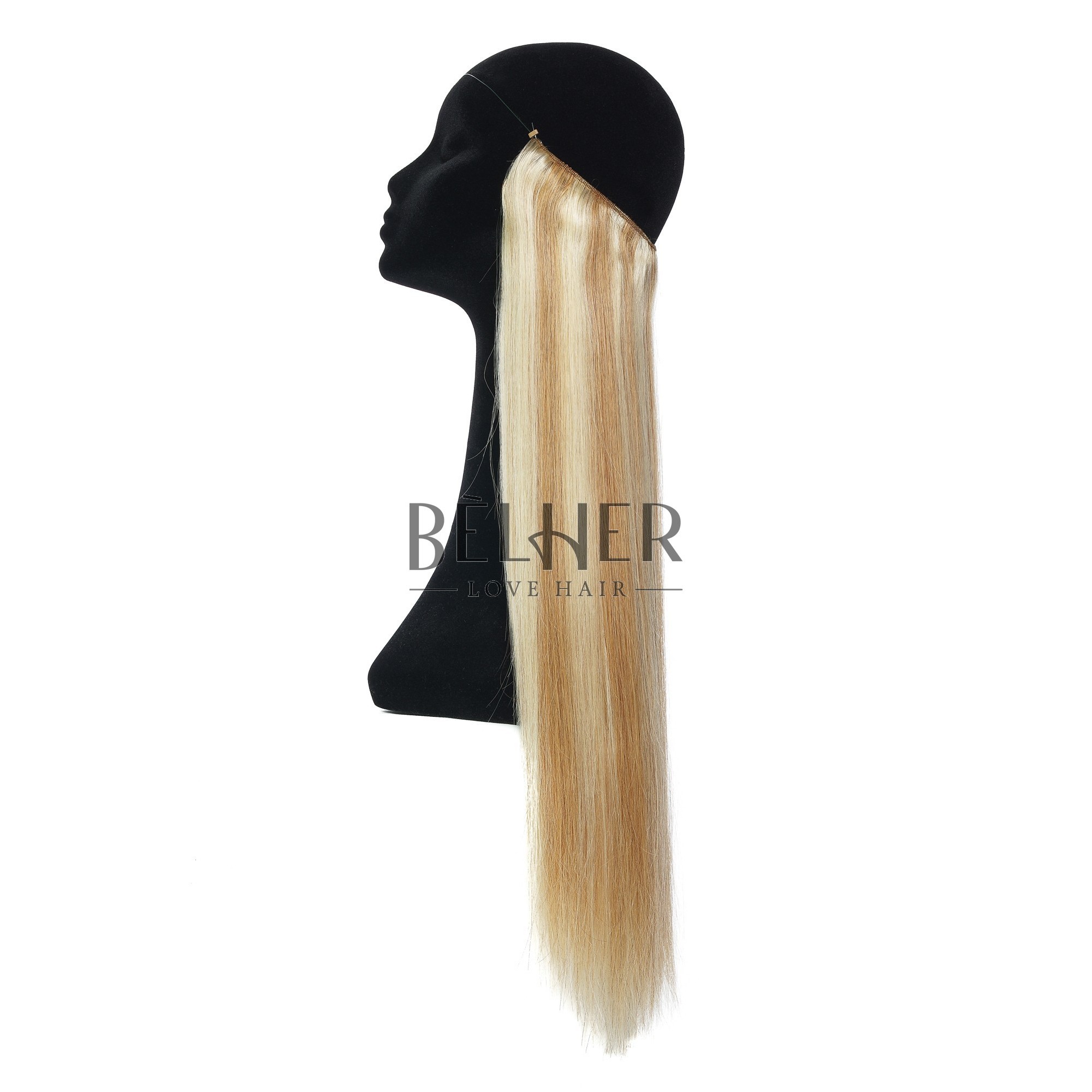 Extensii flip-in premium mix blond auriu