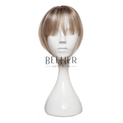 Peruca Partiala Clip-on Cu Breton Ombre Blond Deschis