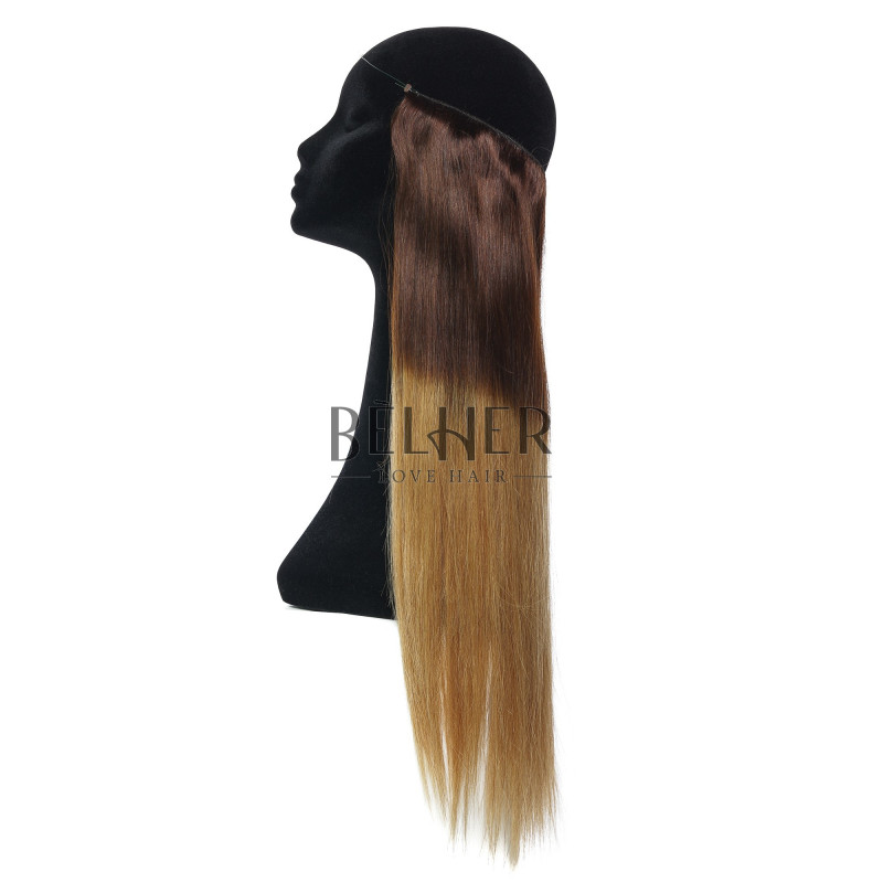 Ombre Ciocolatiu/Blond Miere Flip-In Premium