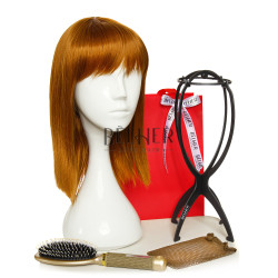 Kit Camilla Aramiu - Peruca, Stativ Peruca, Fileu, Perie Gold