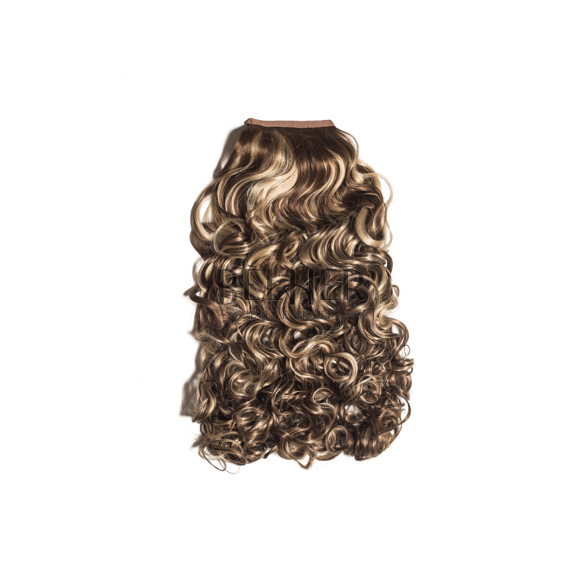 Coada Par Cret Saten Deschis Cu Suvite