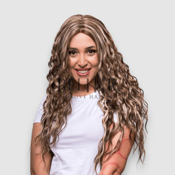 Peruca Amy imita parul natural si asigura un look impecabil.