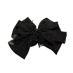 Voile Bow Hair Clip
