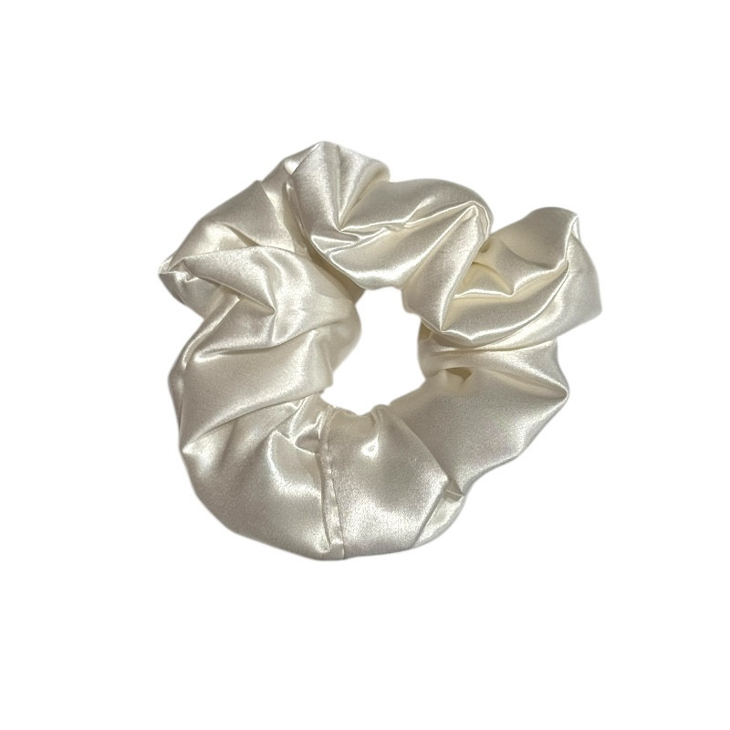 White Silk Hair Elastic