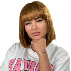 Natural wig BRIANA Copper