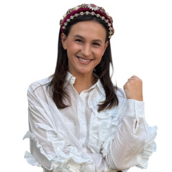 Bentita Visinie Lata Catifea Aplicatii Bentita Visinie Lata Catifea Aplicatii