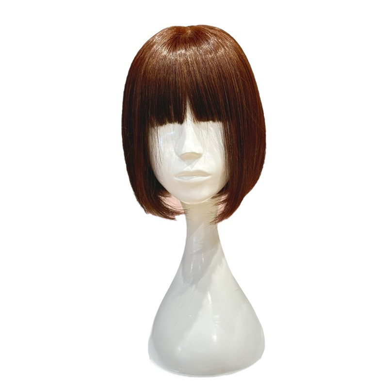 **GIA Reddish Brunette Natural Wig** **GIA Reddish Brunette Natural Wig**