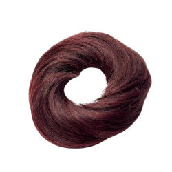 Dark Burgundy Natural Hair Scrunchie