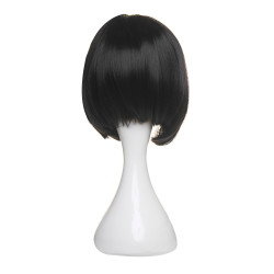 Carla wig made of pre-styled synthetic fiber. Carla wig made of pre-styled synthetic fiber.