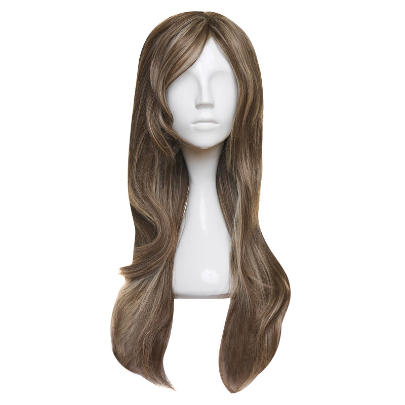 Samia Light Brown Wig with Highlights Samia Light Brown Wig with Highlights