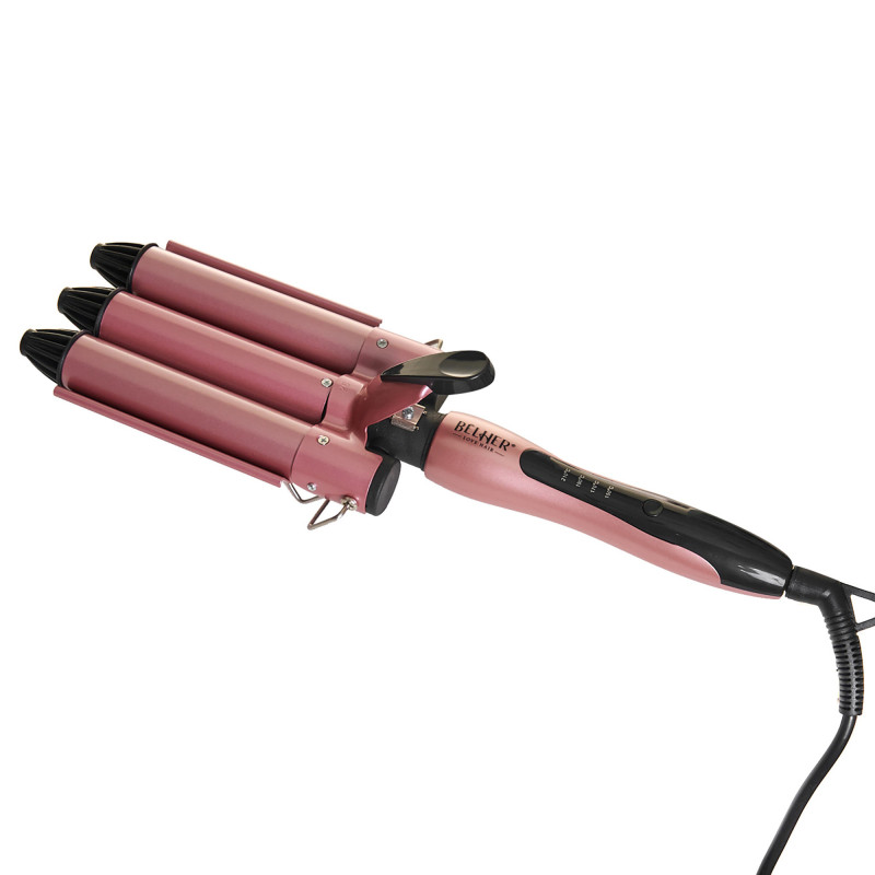 Triple waving Curling iron cu LCD, 25 mm| BELHER