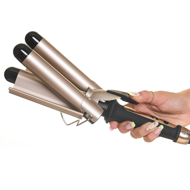 Triple waving Curling iron, 28 mm | BELHER Triple waving Curling iron, 28 mm | BELHER