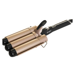 Triple waving Curling iron cu LCD, 32 mm| BELHER Triple waving Curling iron cu LCD, 32 mm| BELHER