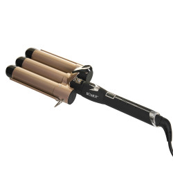 Triple waving Curling iron cu LCD, 32 mm| BELHER Triple waving Curling iron cu LCD, 32 mm| BELHER