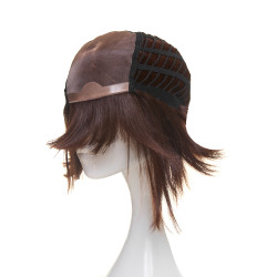 **GIA Reddish Brunette Natural Wig** **GIA Reddish Brunette Natural Wig**