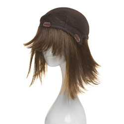 Natural wig BRIANA Grey Light Brown Natural wig BRIANA Grey Light Brown